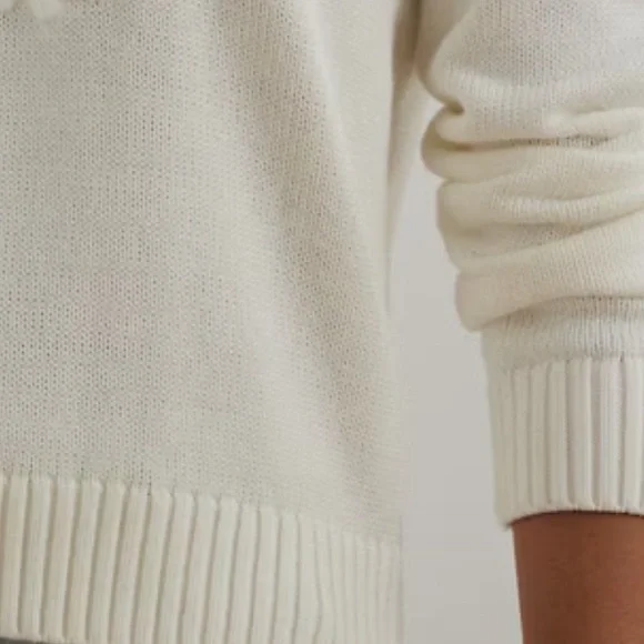 RALPH LAUREN | VTG Seashell Crew Neck Pullover Sweater Fisherman Core Nautical - Picture 3 of 13